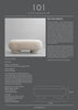 Big Foot Bench - Sheepskin, Sandshell by 101 Copenhagen