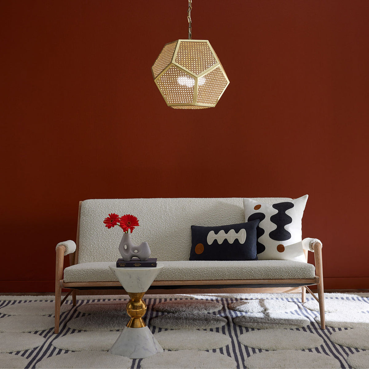 Toklas Square Double Pillow by Jonathan Adler