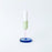 Dual Colour Medium Glass Candle Holder by Block Design
