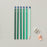Gradient Sketching Pencils by Block Design