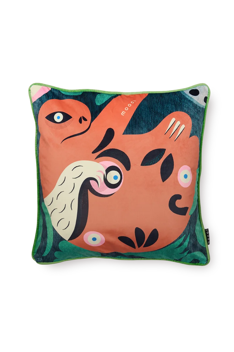 Blushing Sloth Decorative Pillow by Moooi