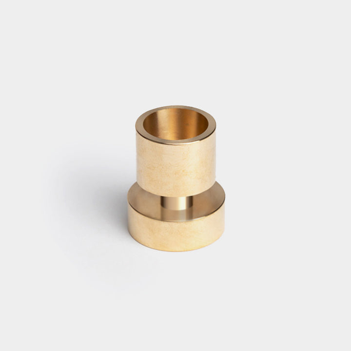 Brass Taper Candle Holder by 54 Celsius
