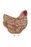Chicken Washable Animal Rug by Lorena Canals