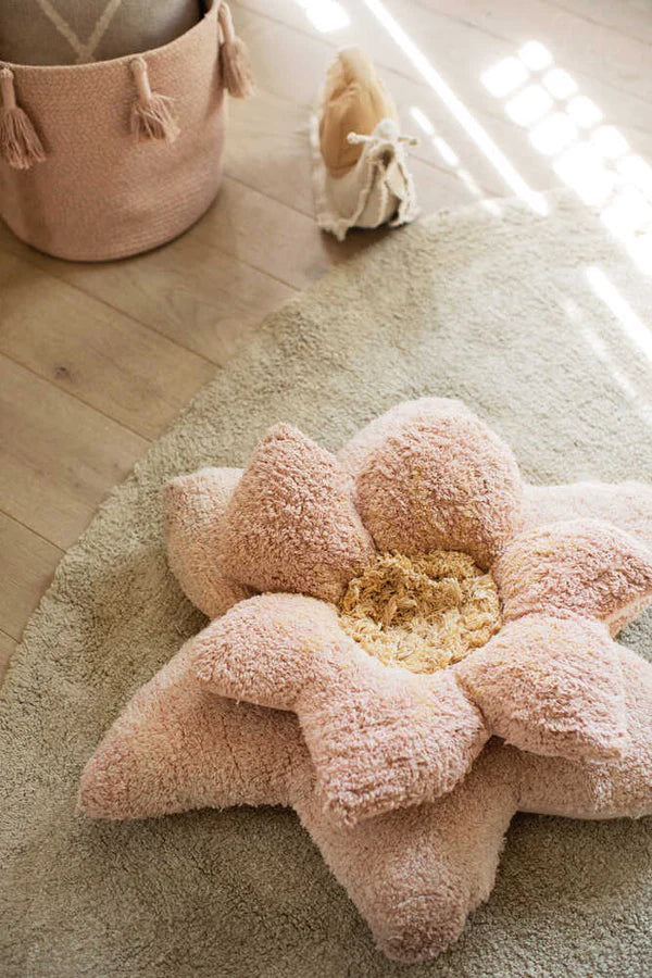 Puffy Lily Washable Rug by Lorena Canals