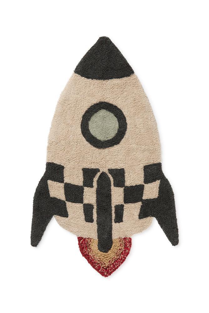 Rocket Cotton Washable Rug by Lorena Canals