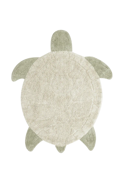 Sea Turtle Washable Rug by Lorena Canals