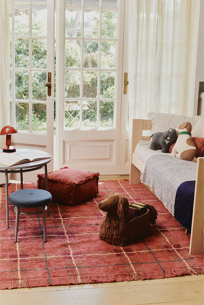 Tartan Washable Rug by Lorena Canals