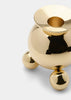 Skultuna Ball Candlestick accessory featuring a sleek, spherical design in polished metal, perfect for modern home decor.