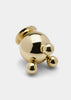 Elegant brass ball candlestick by Skultuna, showcasing a polished, spherical design perfect for stylish home accessories.