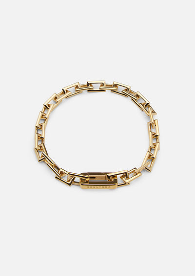 Relier Nano Bracelet - Gold Plated by Skultuna