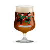 Holmegaard x Mikkeller beer glass, clear glass accessory with elegant design, suitable for enjoying craft beers.