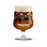 Holmegaard x Mikkeller beer glass, clear glass accessory with elegant design, suitable for enjoying craft beers.