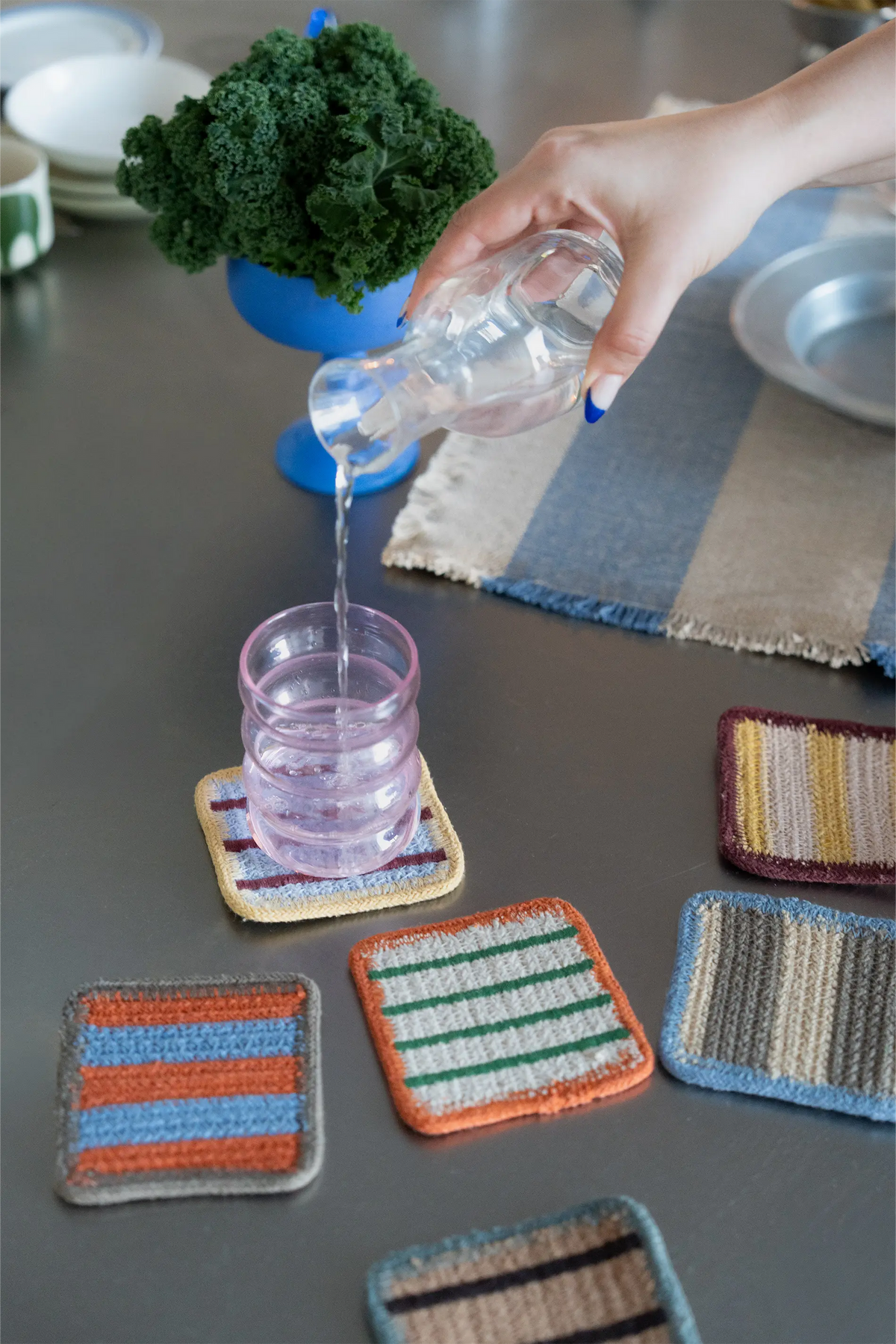 Colour On Coasters - Set of 6 by Lorena Canals