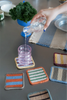 Colour On Coasters - Set of 6 by Lorena Canals