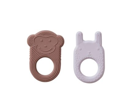 Ninka & Nelson Baby Teether - Pack of 2 by OYOY MINI