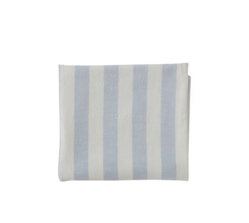 Striped Tablecloth 260x140 - Iced Blue by OYOY