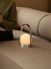 Carrie Portable Lamp Leather Handle by Audo Copenhagen