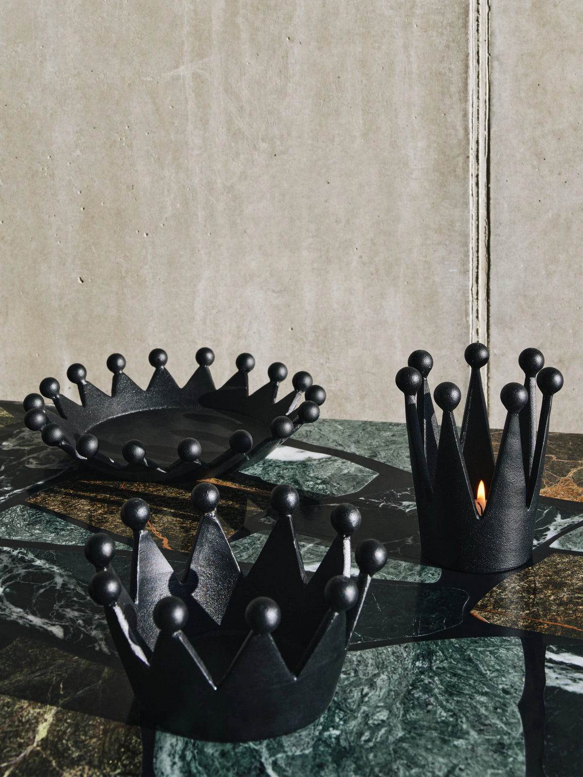 Cast Medium Crown by Tom Dixon
