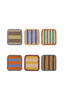 Colour On Coasters - Set of 6 by Lorena Canals