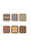 Colour On Coasters - Set of 6 by Lorena Canals