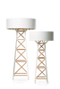 Lampadaire de construction par Moooi