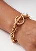 Unité Chain Bracelet XL - Gold Plated by Skultuna