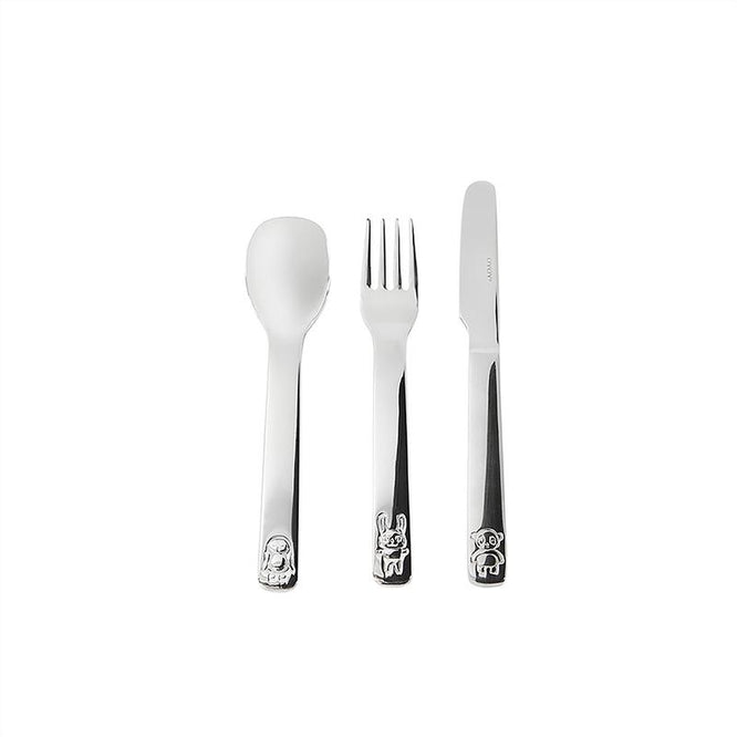 We Love Animals Cutlery - Pack of 3 by OYOY MINI