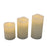 Dolo Flameless Candle - Set of 3 by Newgarden