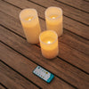Dolo Flameless Candle - Set of 3 by Newgarden