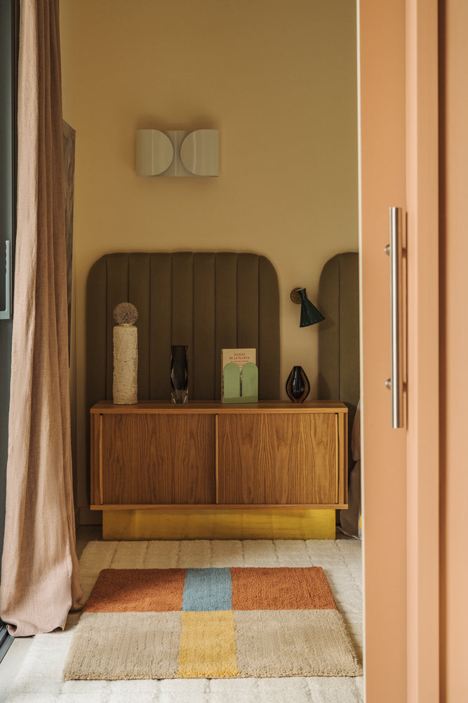 Wool Rug Chroma - Cinnamon by Lorena Canals