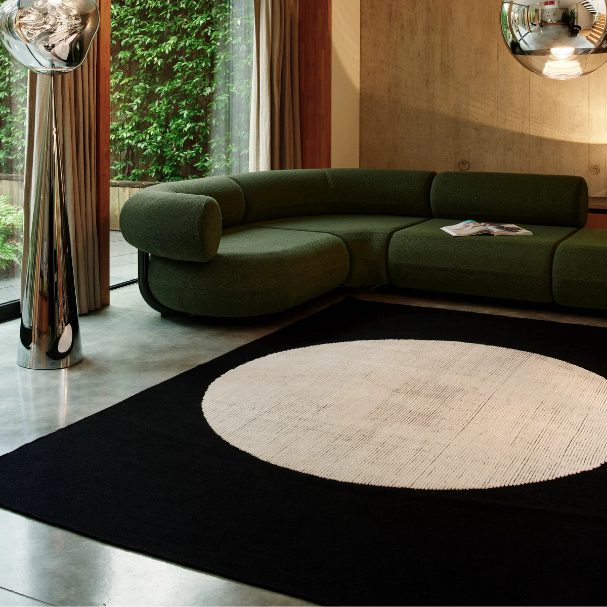 Disc Rug by Tom Dixon
