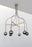 Drape Arm 6 Chandelier by SkLo