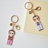 Keychain - Elton John, Pink Outfit by Lucie Kaas