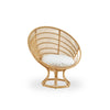 Luna Exterior Lounge Chair | Seat cushion by Sika