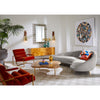 Channeled Goldfinger Lounge Chair by Jonathan Adler