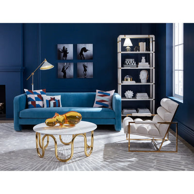 Sunburst Hand-Knotted Rug by Jonathan Adler