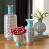 Basketweave Round Vase by Jonathan Adler