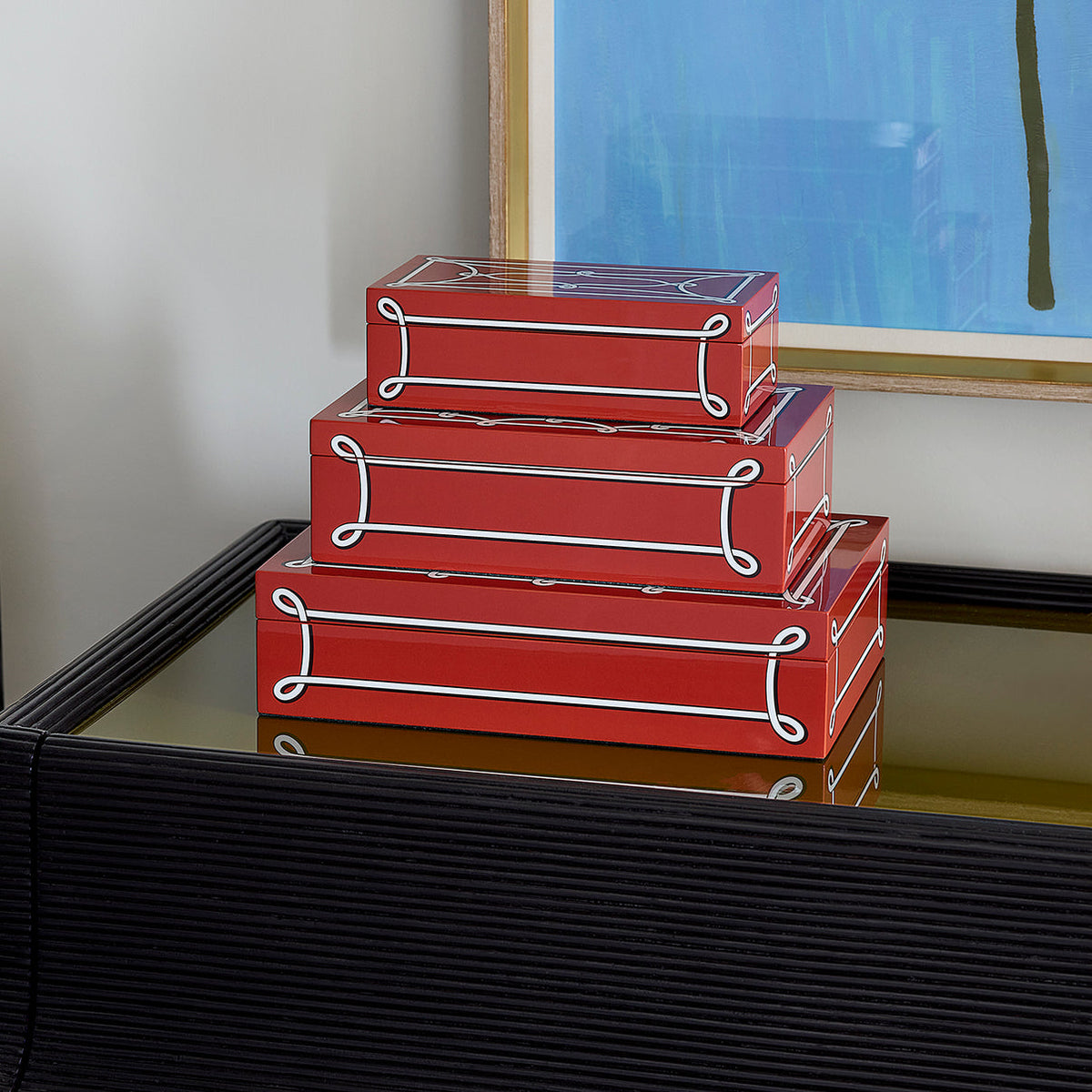 Rita Small Lacquer Box by Jonathan Adler