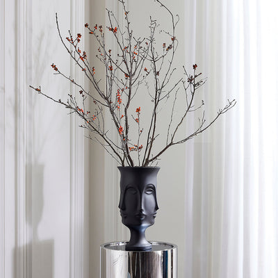Dora Maar Urn - Black by Jonathan Adler
