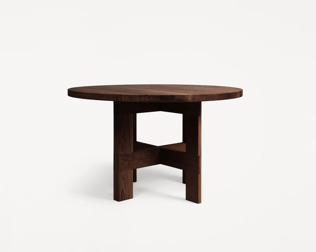Farmhouse Trestle Table – 120 Ø Round by Frama — The Modern Shop