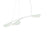 Almendra Organic suspension lamp by Flos, white modern lighting fixture with organic-shaped shade, hanging from ceiling.