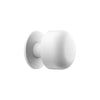 White Bellhop Wall lighting fixture by Flos, sleek modern design with a mounted wall-mounted light for contemporary interiors.