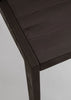 Vaarnii 016 Maasto dining armchair with wooden frame and upholstered seat, modern seating design for dining rooms.