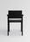 Vaarnii Maasto dining armchair with a wooden frame and upholstered seat, showcasing modern Scandinavian design.