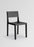 Vaarnii Maasto dining chair with wooden frame and upholstered seat, modern seating with sleek design.