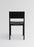 Vaarnii 016 Maasto dining chair with wooden frame and upholstered seat, modern seating design for dining rooms.