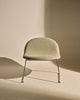 GUBI 3D Lounge Chair - Fully Upholstered, Sledge base by Gubi