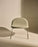 GUBI 3D Lounge Chair - Fully Upholstered, Sledge base by Gubi