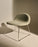 GUBI 3D Lounge Chair - Fully Upholstered, Sledge base by Gubi