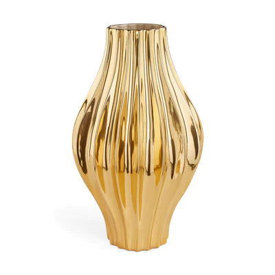Giant Belly Vase - Gold by Jonathan Adler